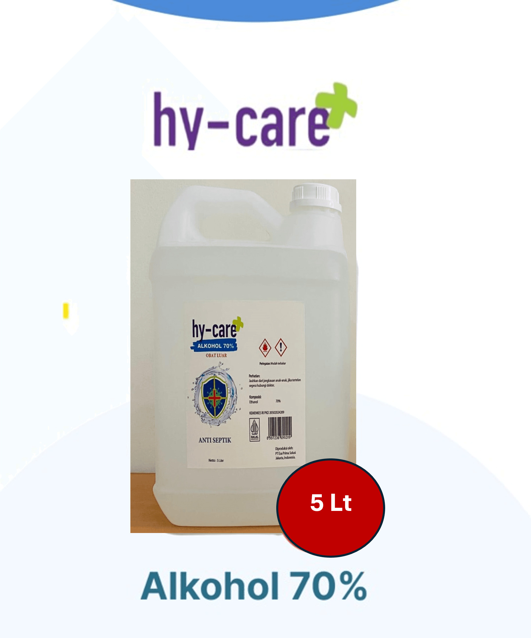 Alkohol 70%  5Lt
